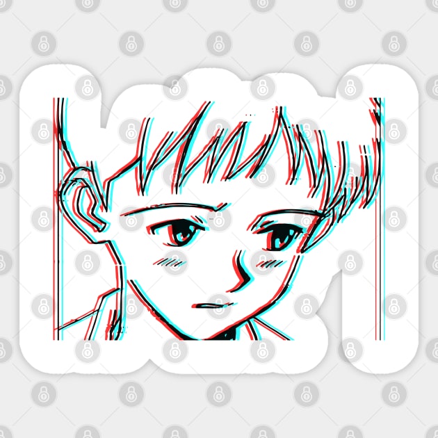 Shinji - 3D Sticker by RAdesigns